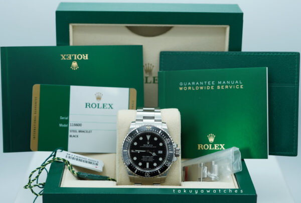 Rolex 116600 SD4K SEA-DWELLER 4000 CERAMIC BEZEL 40MM 2017 FULL SET - Image 2