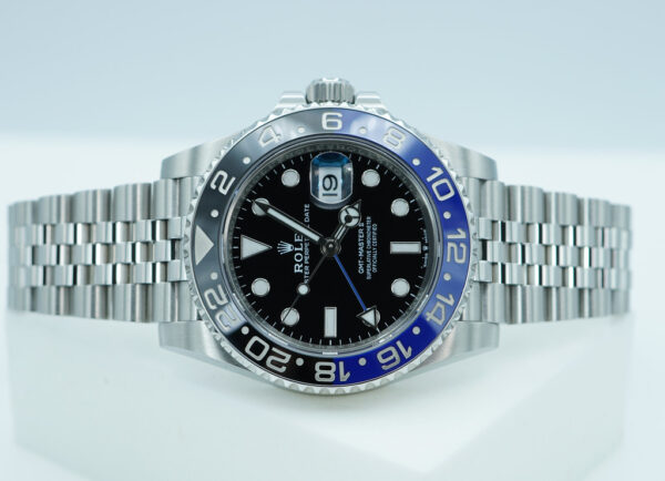 Rolex 126710BLNR GMT MASTER 2 BLACK BLUE BEZEL JUBILEE 2023 FULL SET - Image 10