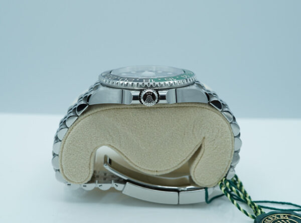 BRAND NEW Rolex 126720VTNR GMT MASTER 2 LEFTY BLACK GREEN SPRITE JUBILEE 2024 FULL SET - Image 3