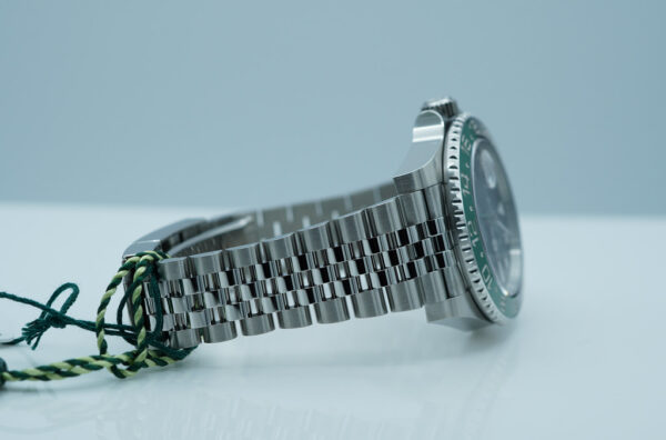 BRAND NEW Rolex 126720VTNR GMT MASTER 2 LEFTY BLACK GREEN SPRITE JUBILEE 2024 FULL SET - Image 6