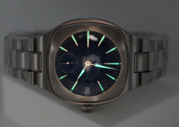 BRAND NEW Laurent Ferrier SPORT AUTO TITANIUM BLUE DIAL 2024 WARRANTY FULL SET - Image 11