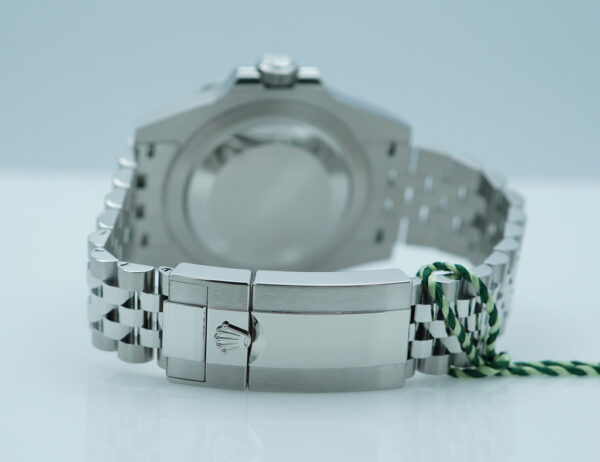 BRAND NEW Rolex 126710GRNR GMT MASTER 2 BLACK GREY BEZEL JUBILEE BAND 2024 FULL SET - Image 7