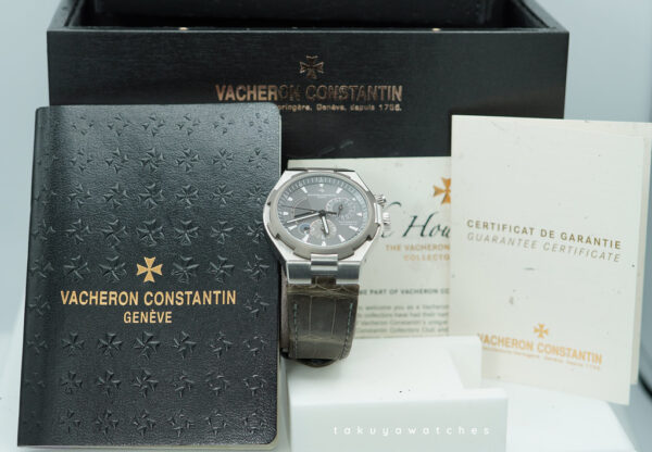 Vacheron CONSTANTIN OVERSEAS 47450 DEEP STREAM DUAL TIME 2015 BOXES PAPERS - Image 2