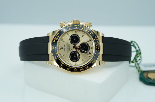 Rolex 126518LN DAYTONA YELLOW GOLD PIKACHU OYSTERFLEX NEW MODEL 2024 FULL SET - Image 10