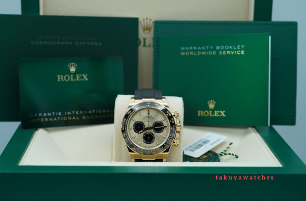 Rolex 126518LN DAYTONA YELLOW GOLD PIKACHU OYSTERFLEX NEW MODEL 2024 FULL SET - Image 2
