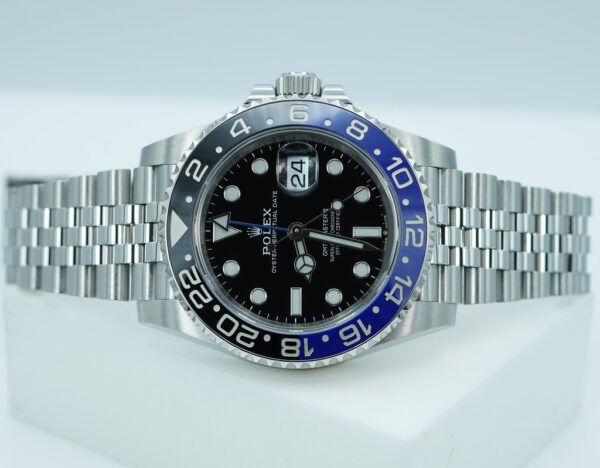 Rolex 126710BLNR GMT MASTER 2 BLACK BLUE BEZEL JUBILEE BAND 2020 FULL SET - Image 10