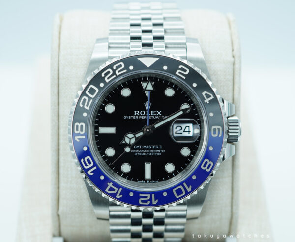 Rolex 126710BLNR GMT MASTER 2 BLACK BLUE BEZEL JUBILEE BAND 2020 FULL SET