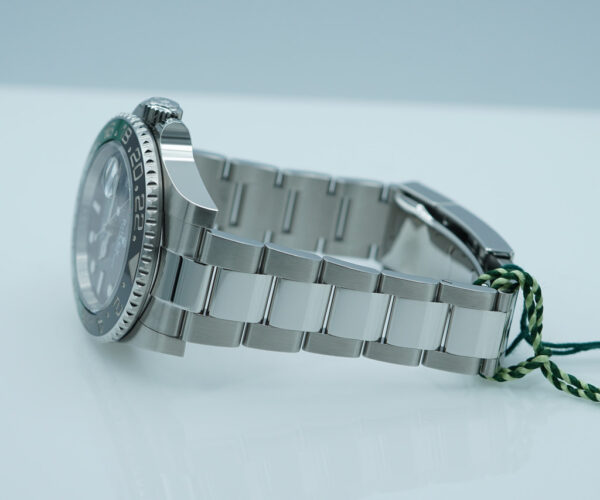 BRAND NEW Rolex 126720VTNR GMT MASTER 2 LEFTY SPRITE GREEN BLACK BEZEL 2025 FULL SET - Image 5
