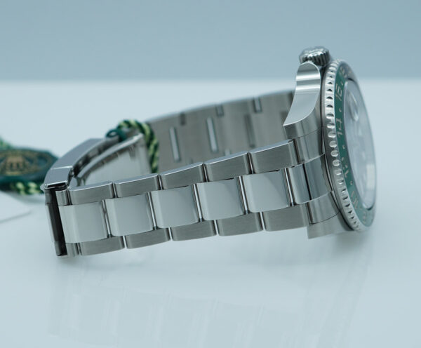 BRAND NEW Rolex 126720VTNR GMT MASTER 2 LEFTY SPRITE GREEN BLACK BEZEL 2025 FULL SET - Image 6