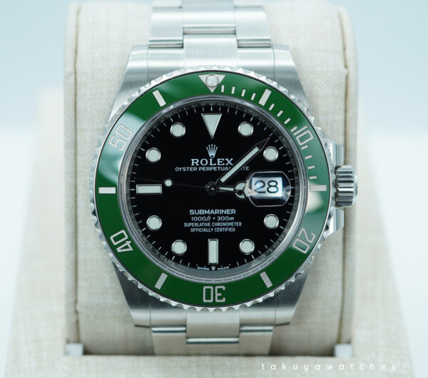 Rolex 126610LV SUBMARINER 41 GREEN MARK 2 BEZEL BLACK DIAL 2023 FULL SET