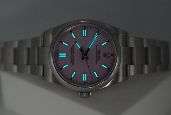 Rolex 126000 OYSTER PERPETUAL 36 CANDY PINK DIAL 2022 FULL SET - Image 11