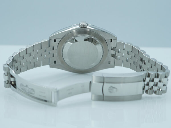Rolex 126300 DATEJUST 41 BLUE STICK DIAL JUBILEE BAND 2024 FULL SET - Image 8
