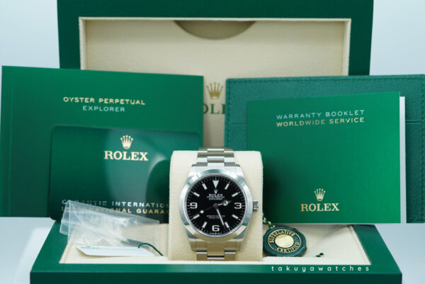 BRAND NEW Rolex 224270 EXPLORER FULL LUME DIAL NEW MODEL 40MM 2024 WARRANTY FULL SET - Image 2