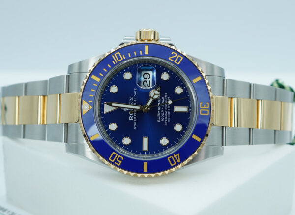 Brand New Rolex 126613LB SUBMARINER BLUESY YELLOW GOLD STEEL BLUE DIAL 2025 FULL SET - Image 9