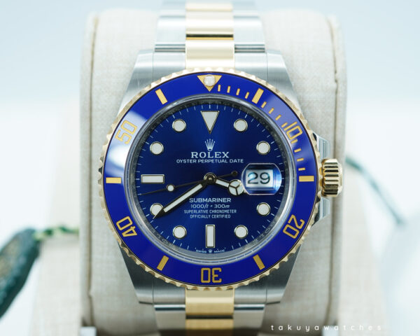Brand New Rolex 126613LB SUBMARINER BLUESY YELLOW GOLD STEEL BLUE DIAL 2025 FULL SET