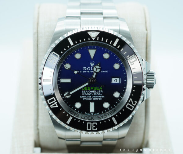 Rolex 126660 DEEPSEA D BLUE DIAL JAMES CAMERON 2020 WARRANTY FULL SET