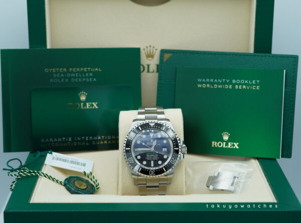 Rolex 126660 DEEPSEA D BLUE DIAL JAMES CAMERON 2020 WARRANTY FULL SET - Image 2