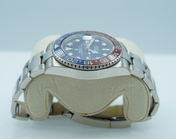 Rolex 126719BLRO GMT MASTER 2 WHITE GOLD PEPSI BEZEL BLUE DIAL 2024 FULL SET - Image 4