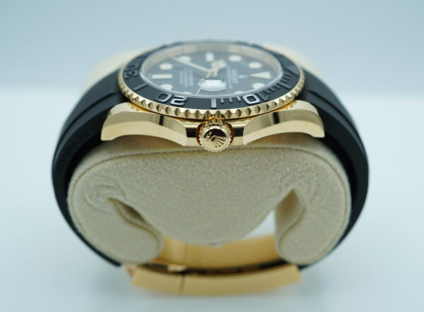 Rolex 226658 YACHTMASTER 42 18K YELLOW GOLD OYSTERFLEX WARRANTY FULL SET - Image 3