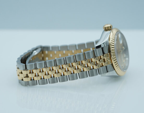 Rolex 279173 DATEJUST 28 TWO TONE CHAMPAGNE DIAMOND DIAL JUBILEE BAND FULL SET - Image 6