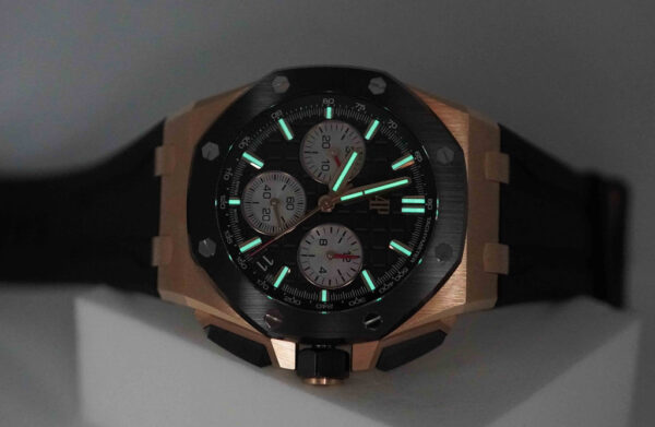 Audemars PIGUET ROYAL OAK OFFSHORE 26420RO ROSE GOLD 43MM NEW MODEL 2024 FULL SET - Image 11