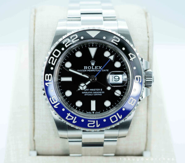Rolex 126710BLNR GMT MASTER 2 BLACK BLUE BEZEL NEW MODEL 2024 WARRANTY FULL SET
