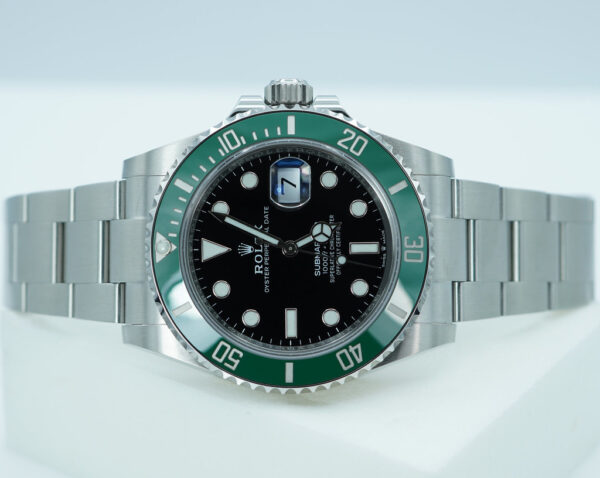 Rolex 126610LV SUBMARINER 41 GREEN MARK 1 BEZEL 2022 WARRANTY FULL SET - Image 10