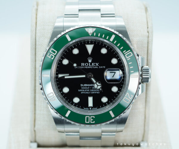 Rolex 126610LV SUBMARINER 41 GREEN MARK 1 BEZEL 2022 WARRANTY FULL SET