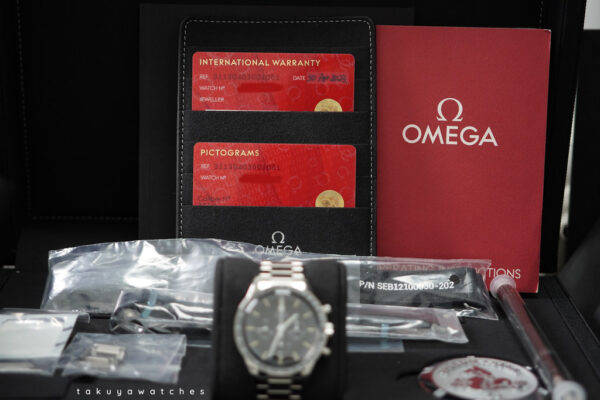 Omega SPEEDMASTER CALIBRE 321 ED WHITE MOONWATCH 2023 WARRANTY FULL SET - Image 2
