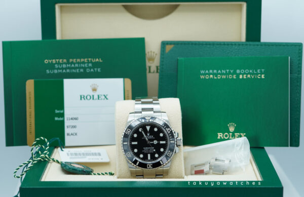 Rolex 114060 SUBMARINER NO DATE STAINLESS STEEL 40MM 2020 FULL SET - Image 2