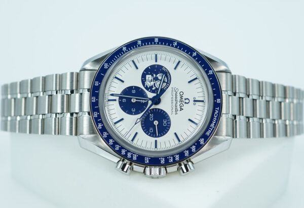 Omega SPEEDMASTER SILVER SNOOPY AWARD 50TH ANNIVERSARY EXTRA 3861 BRACELET 2022 FULL SET - Image 9