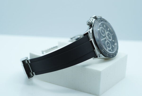 Rolex 116500LN DAYTONA CERAMIC STEEL BLACK DIAL 2023 EXTRA OYSTERFLEX FULL SET - Image 7