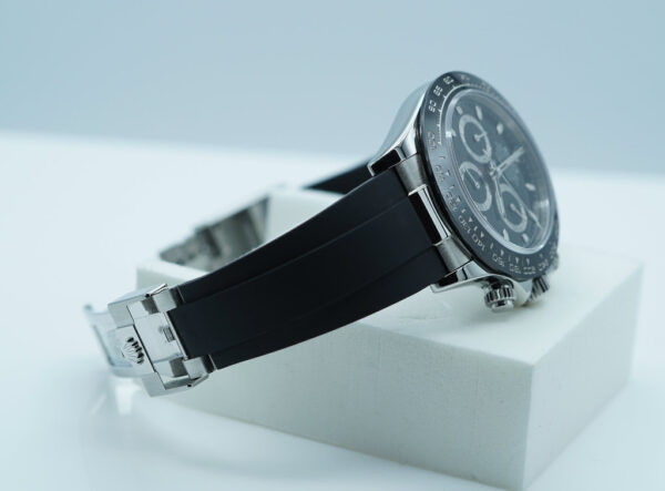 Rolex 116500LN DAYTONA CERAMIC STEEL BLACK DIAL 2023 EXTRA OYSTERFLEX FULL SET - Image 6
