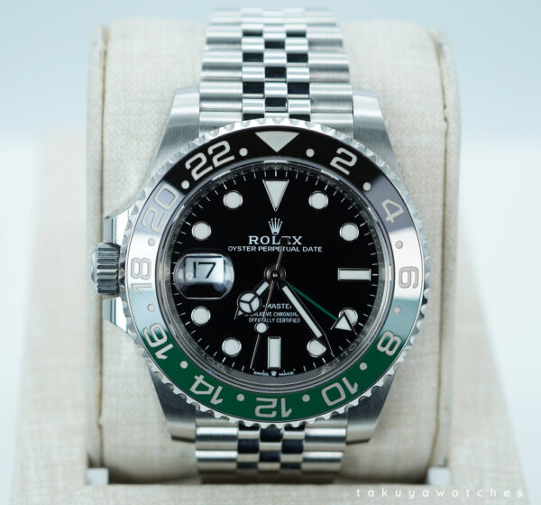 Rolex 126720VTNR GMT MASTER 2 LEFTY BLACK GREEN SPRITE JUBILEE 2024 FULL SET