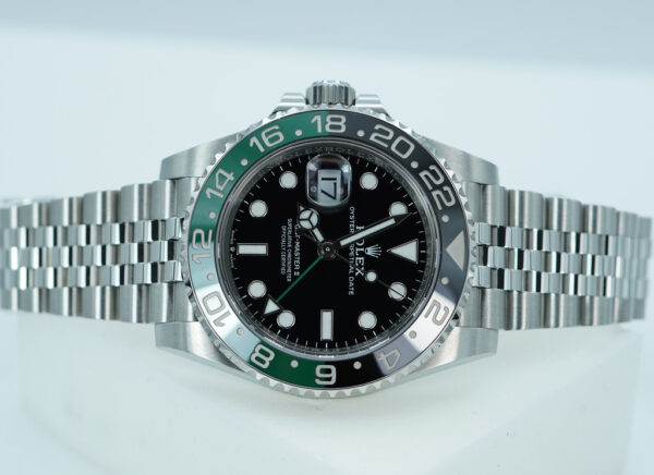 Rolex 126720VTNR GMT MASTER 2 LEFTY BLACK GREEN SPRITE JUBILEE 2024 FULL SET - Image 10