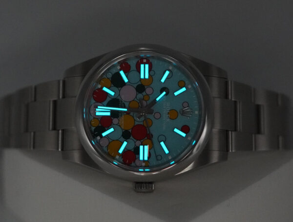 Rolex 124300 OYSTER PERPETUAL CELEBRATION DIAL 2024 WARRANTY FULL SET - Image 11