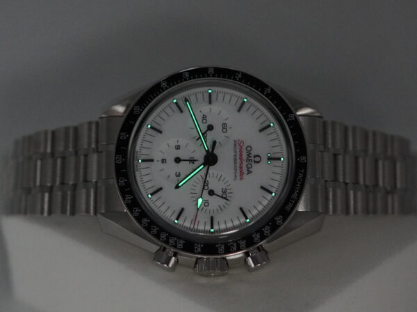 BRAND NEW Omega SPEEDMASTER PROFESSIONAL MOONWATCH WHITE DIAL 2024 WARRANTY FULL SET - Image 11