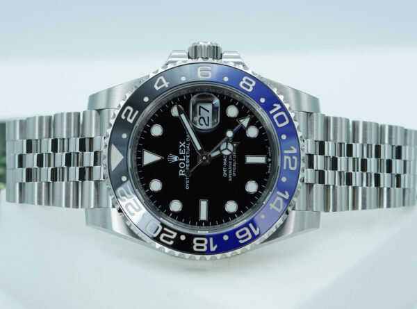 BRAND NEW Rolex 126710BLNR GMT MASTER 2 BLACK BLUE BEZEL JUBILEE 2025 FULL SET - Image 10