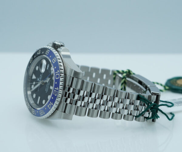 BRAND NEW Rolex 126710BLNR GMT MASTER 2 BLACK BLUE BEZEL JUBILEE 2025 FULL SET - Image 6