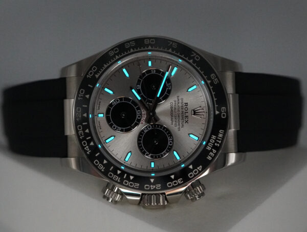 Rolex 126519LN DAYTONA GHOST WHITE GOLD STEEL DIAL NEW MODEL 2024 FULL SET - Image 11