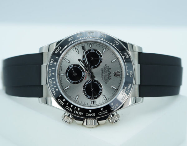 Rolex 126519LN DAYTONA GHOST WHITE GOLD STEEL DIAL NEW MODEL 2024 FULL SET - Image 9
