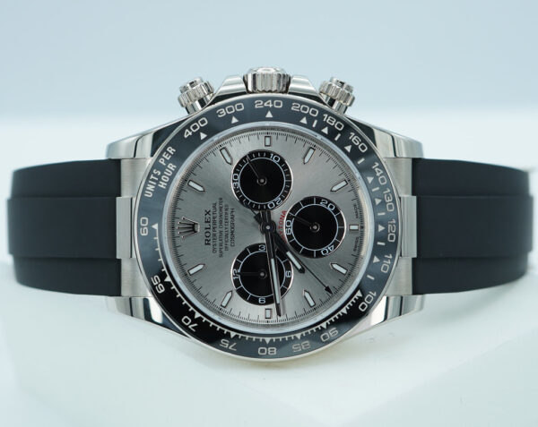 Rolex 126519LN DAYTONA GHOST WHITE GOLD STEEL DIAL NEW MODEL 2024 FULL SET - Image 10