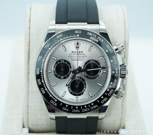Rolex 126519LN DAYTONA GHOST WHITE GOLD STEEL DIAL NEW MODEL 2024 FULL SET
