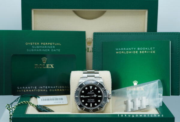 Rolex 124060 SUBMARINER NO DATE 41 NEW MODEL 2023 WARRANTY FULL SET - Image 2