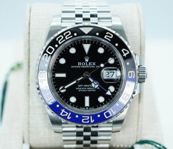 BRAND NEW Rolex 126710BLNR GMT MASTER 2 BLACK BLUE BEZEL JUBILEE 2025 FULL SET