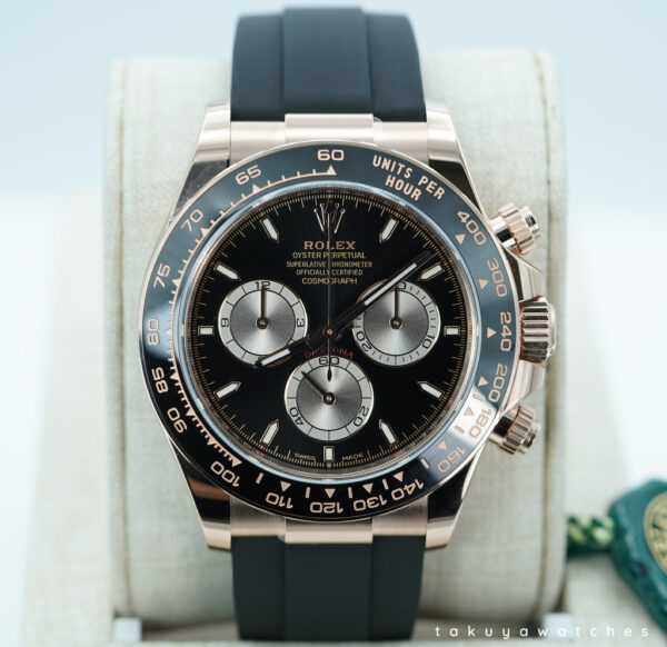 BRAND NEW Rolex 126515LN DAYTONA 18K ROSE GOLD OYSTERFLEX BLACK DIAL 2025 FULL SET