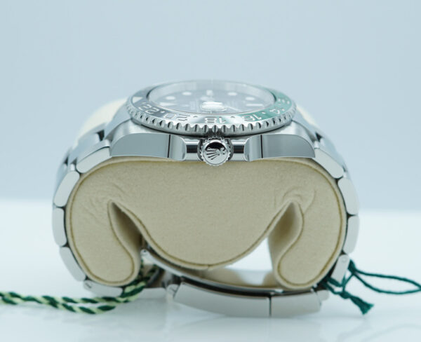 BRAND NEW  Rolex 126720VTNR GMT MASTER 2 LEFTY SPRITE GREEN BLACK BEZEL 2025 FULL SET - Image 3