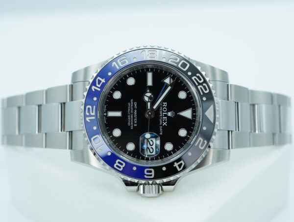 Rolex 126710BLNR GMT MASTER 2 BLACK BLUE BEZEL NEW MODEL 2023 WARRANTY FULL SET - Image 9