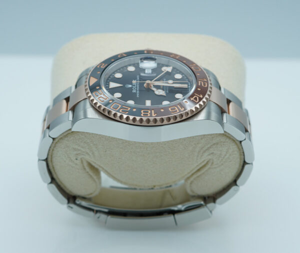 Rolex 126711CHNR GMT MASTER II 18K ROSE GOLD STEEL ROOTBEER 2025 FULL SET - Image 4
