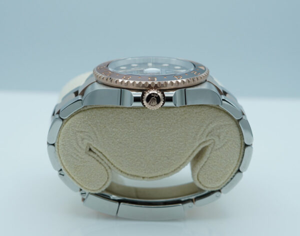 Rolex 126711CHNR GMT MASTER II 18K ROSE GOLD STEEL ROOTBEER 2025 FULL SET - Image 3